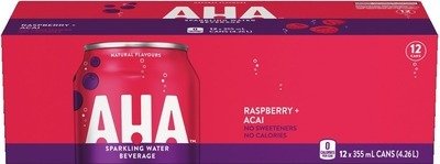 AHA™ Sparkling Water Beverage 12 x 355 mL
